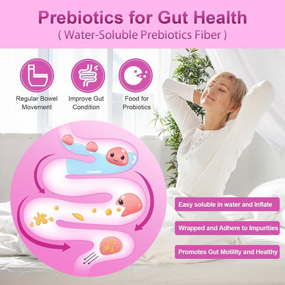 NATURE TARGET Probiotics for Women, 100 Billion CFU, 90 Veggie Capsules | Prebiotics & Enzymes Support Digestive Health & Gut Balance, With Cranberry For Vaginal & Urinary Tract Health, Shelf-Stable