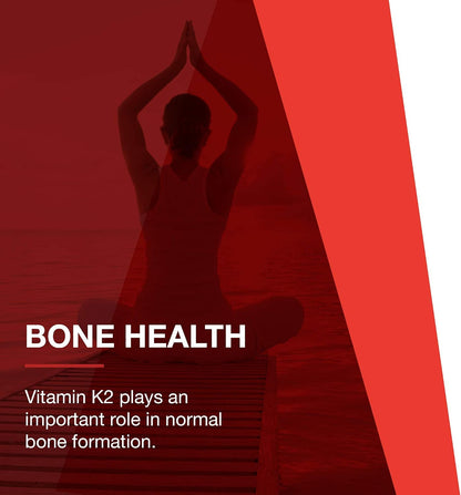 PROTOCOL FOR LIFE BALANCE MK-7 Vitamin K2 160mcg - VIT K Supplement - MK-7 Vitamin K2 Life Balance - Support Bone Health & Vascular Elasticity - Non-GMO & Vegan - 60 Tablets