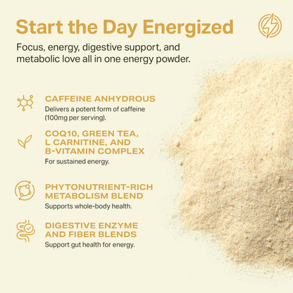 Proper The Yellows Energy Drink Powder - Sugar Free Caffeine Drink Mix 30