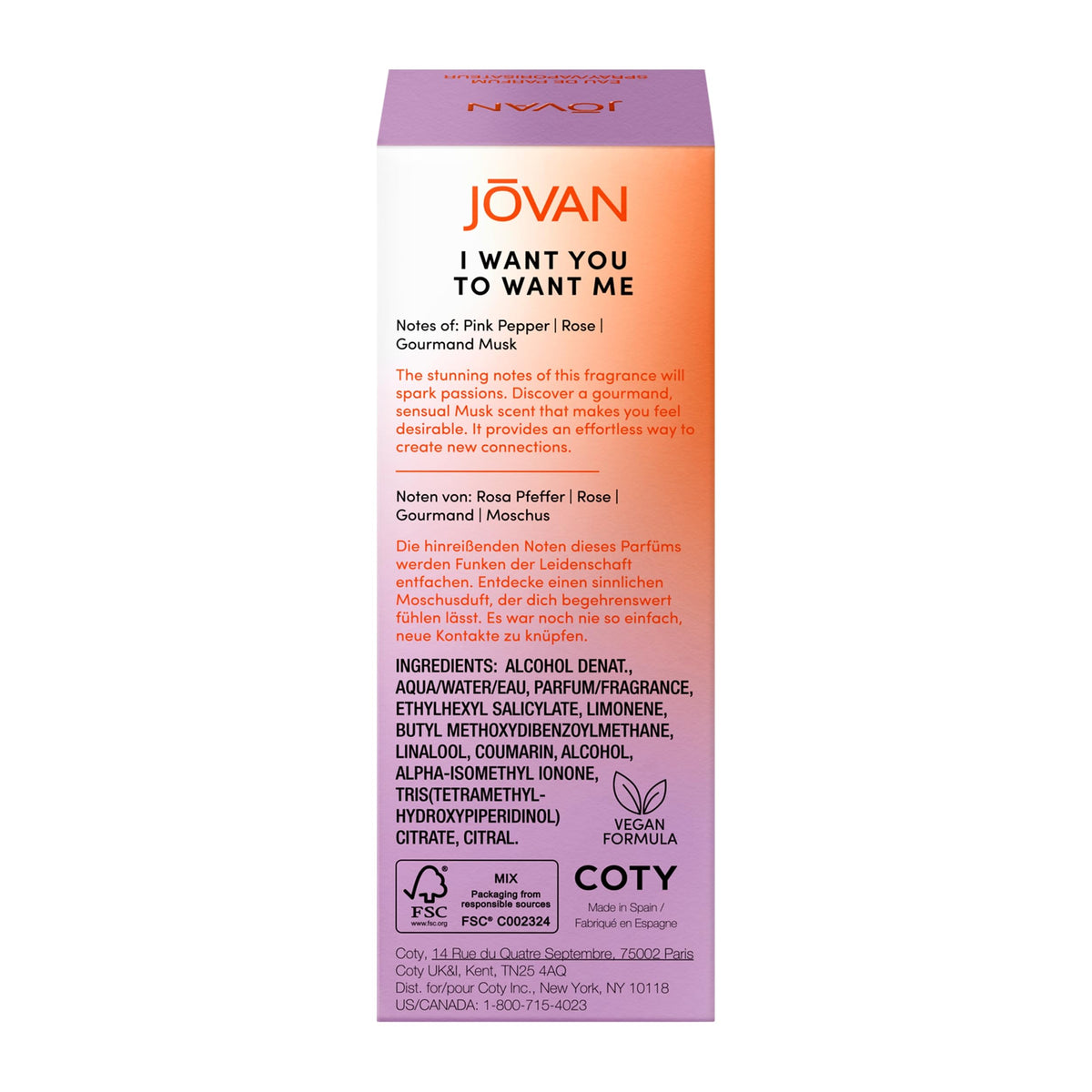Jovan Island Gardenia Eau de Cologne Spray 1.5 fl oz (Pack of 1), Notes of Neroli, Gardenia, and Sandalwood, Women's Fragrance, Long Lasting, Everyday Fragrance, Travel Size