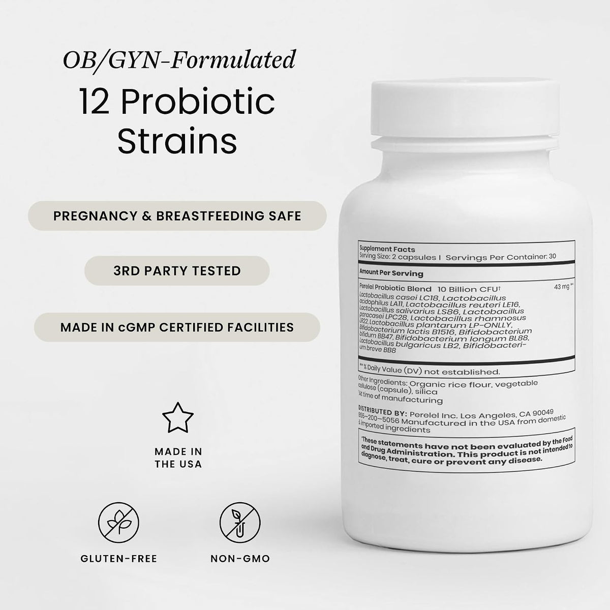 Perelel Greens Powder & Daily Probiotic Bundle