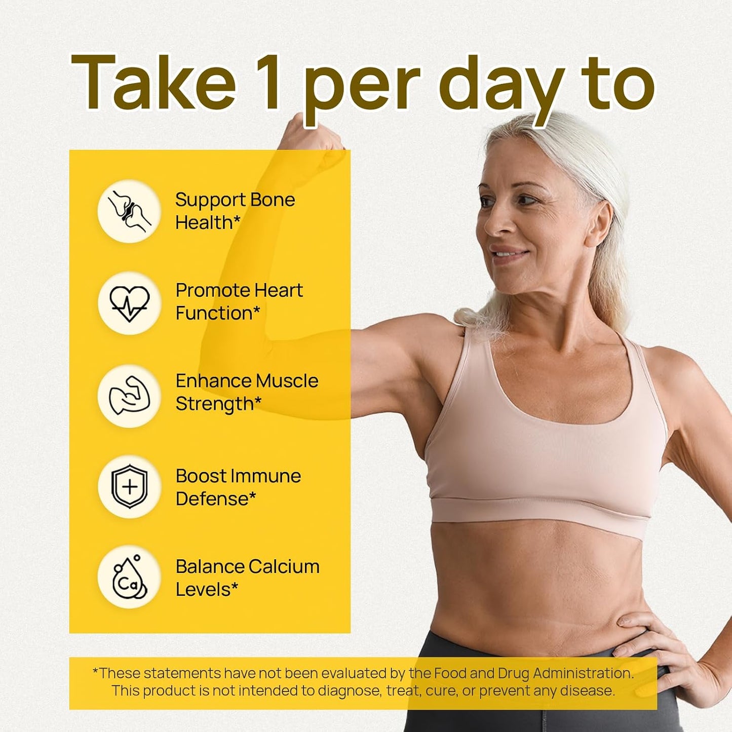Selerb Vitamin D3 K2 with Virgin Coconut Oil -Vitamin D3 10000 IU + K2 MK-7 200 mcg Vitamin Supplement for Bone, Immune and Heart Support Easy to Swallow 120 Softgels