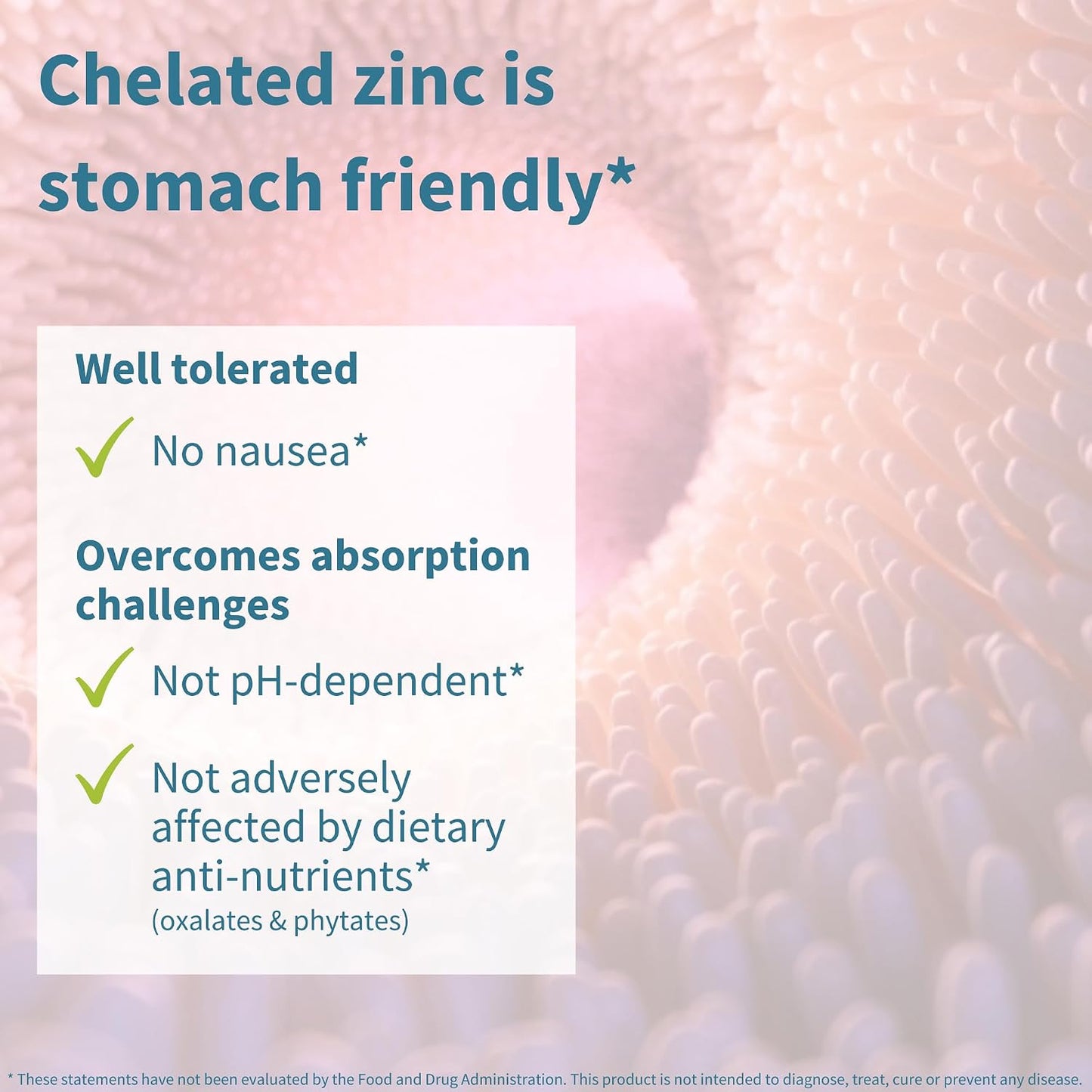 Igennus Chelated Zinc Complex 25mg with Copper, Picolinate & Bisglycinate | Fully Reacted, High Bioavailability & Gentle Digestion, Clean & Third-Party Tested, Immune & Skin Support, 6 Month Supply