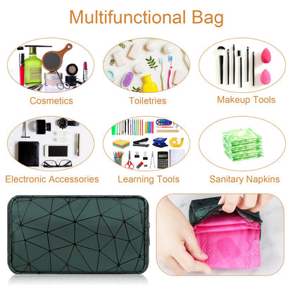 Likesing Sanitary Napkin Storage Bag, Leather First Period Kit for Girls 9-12, Portable Tampon Menstrual