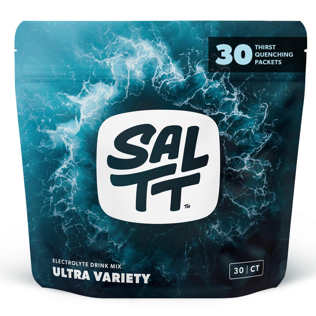 SALTT Electrolyte Packets - Fruit Variety (30 Sticks) - Zero Sugar