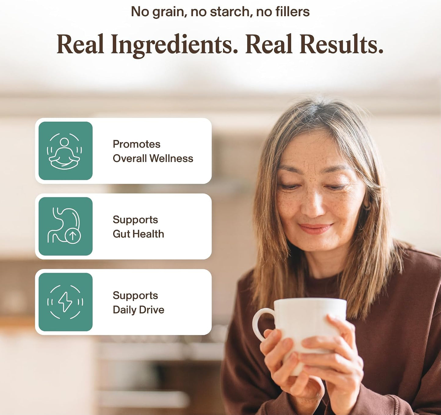 Real Mushrooms 5 Defenders Mushroom Complex - Functional Mushrooms Extract from Chaga, Shiitake, Maitake, Reishi, Turkey Tail Mushroom Blend for Wellness Support with Beta Glucans - 45 Servings