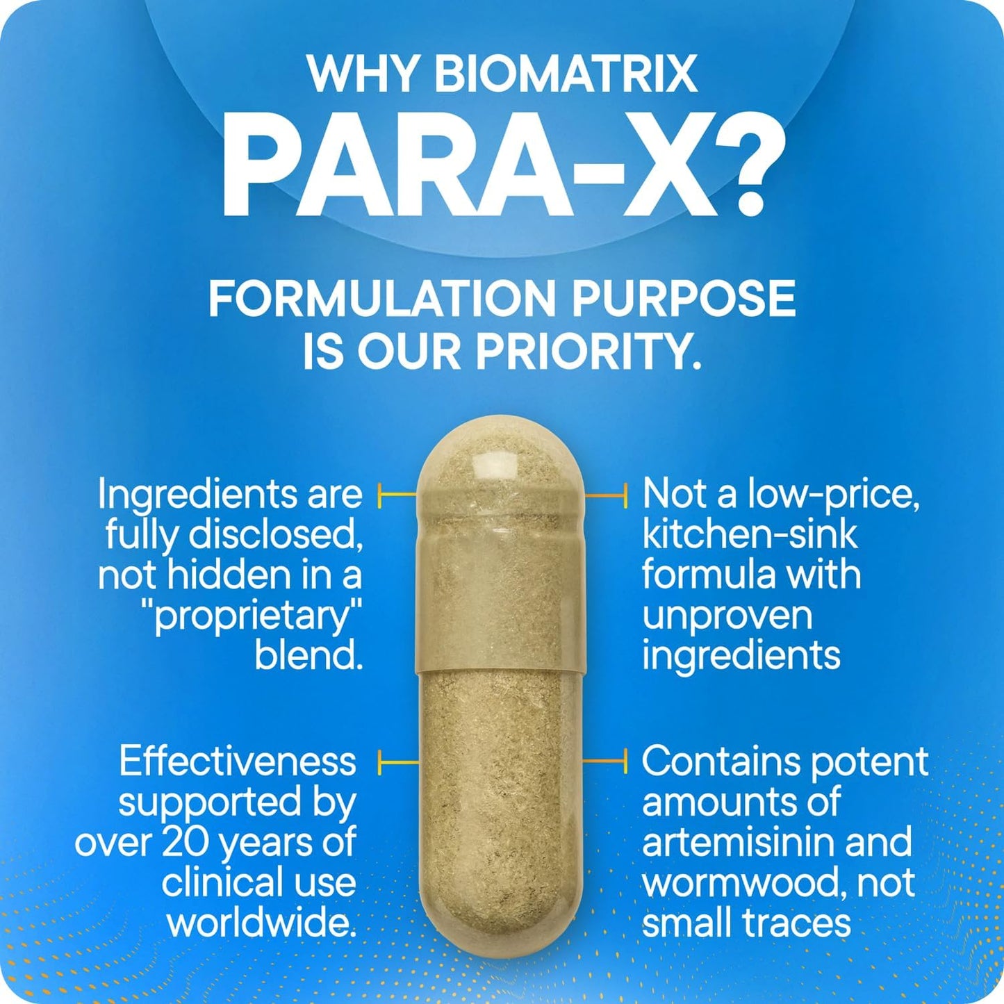 para-X para Cleanse Digestive Support Capsules – Black Walnut Hull, Wormwood, Artemisinin, Berberine, Olive Leaf | Herbal Formula for Adults | 90 Veggie Caps para-X