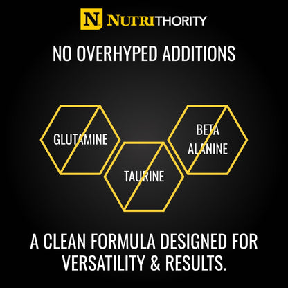 Nutrithority - BCAA Powder, Amino Factor (Gushing Gummy)
