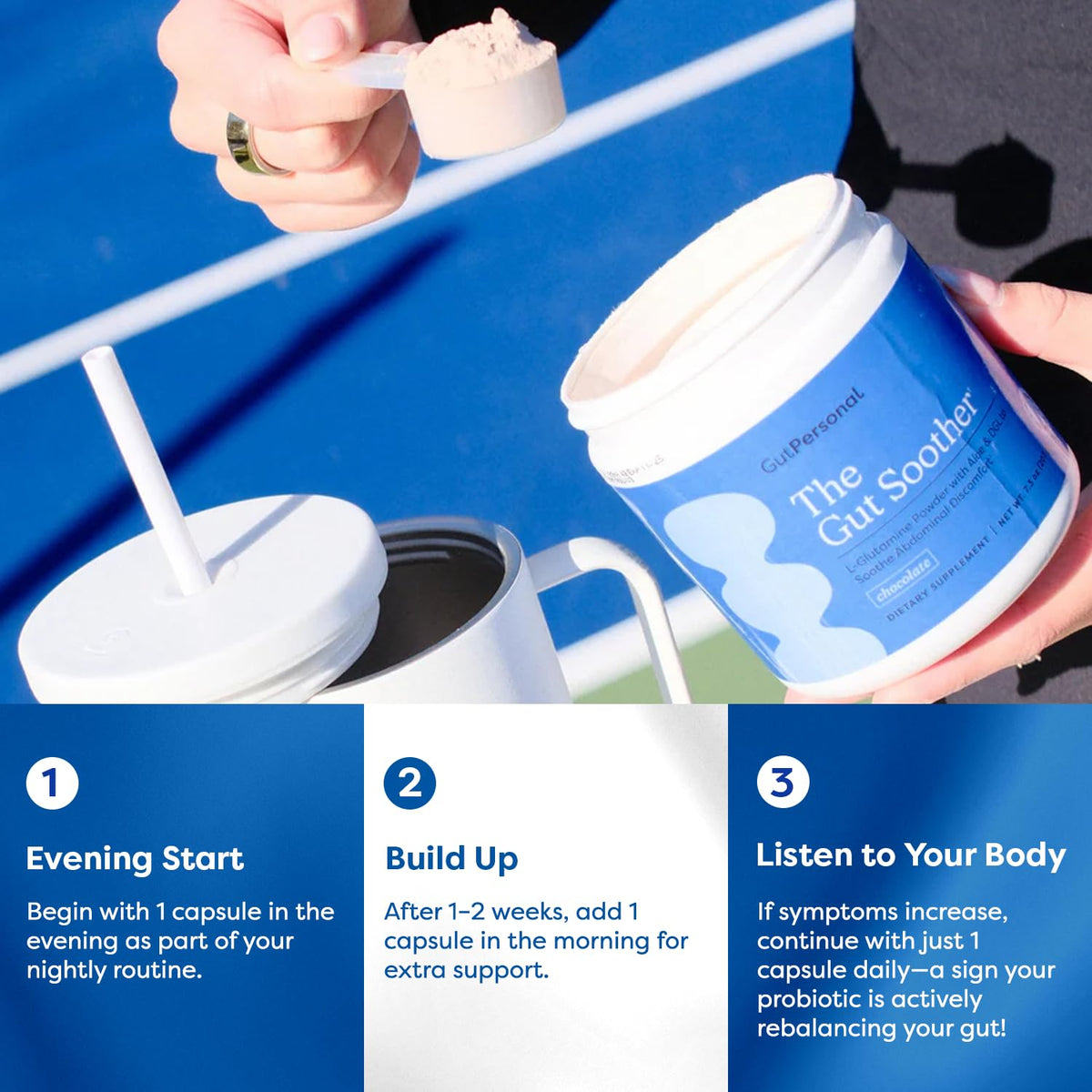 GutPersonal The Booster Targeted Probiotic for Gut Health: Support The Immune System with 5 Billion CFU Saccharomyces Boulardii, Capsules, 30 Servings
