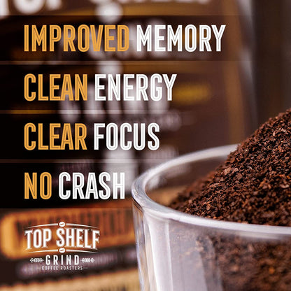 Mushroom Coffee – Ground Dark Roast Organic Lions Mane Coffee