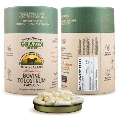 Bovine Organ Complex 3000mg per Serving (30 Servings) | Pancreas, Liver, Spleen, Kidney, Heart (600 Mg per Organ per Capsule) Grass Fed
