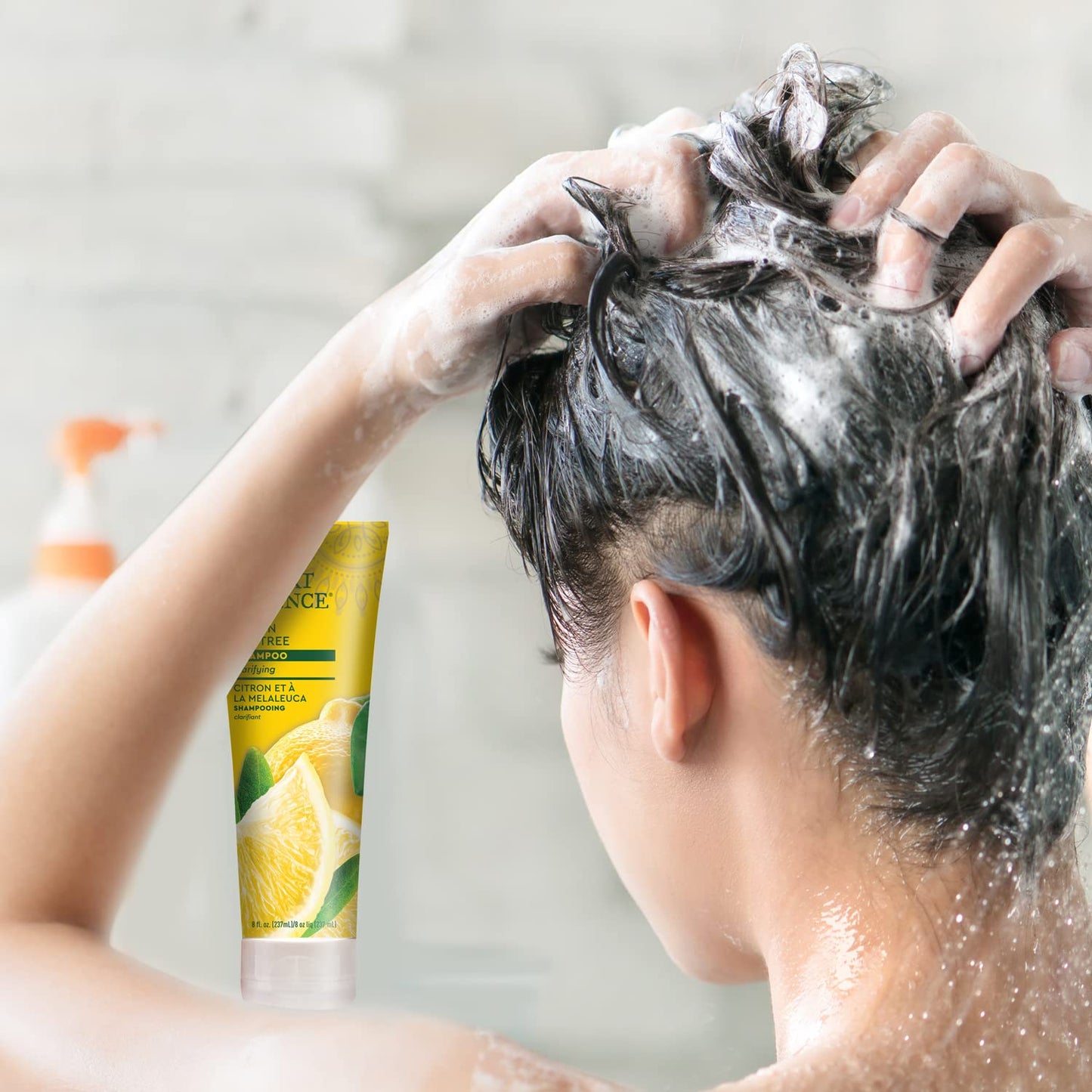 Desert Essence Organics Hair Care Shampoo, Lemon Tea Tree, 8 Ounce