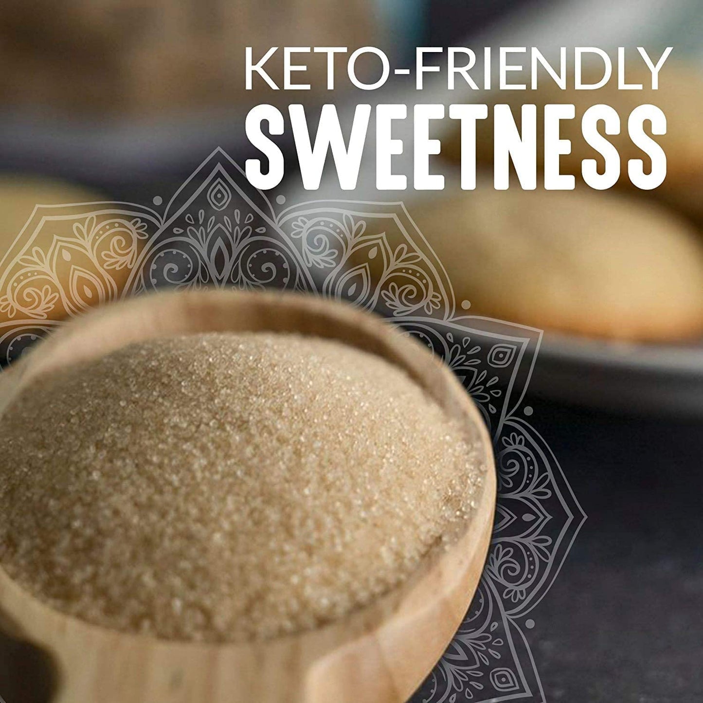 Lakanto Monk Fruit Sweetener All Natural Sugar Substitute, Golden,28.22 Ounce, 1.76 Pound (Pack of 1)