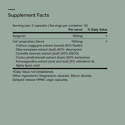 SRW Cel¹ Stability & Cel³ Renewal Supplements (1 Month Supply) - Bundle Pack - 60 Capsules