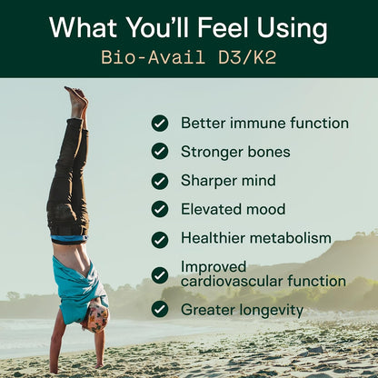 Adapt Naturals Vitamin D3 K2 1000 IU & MCT Oil Supplement (600 Servings) | Bioavailable Highly Absorbable Liquid Formula, Overcome Vitamin D Deficiency, Support Immune & Metabolic Health - 1 FL Oz