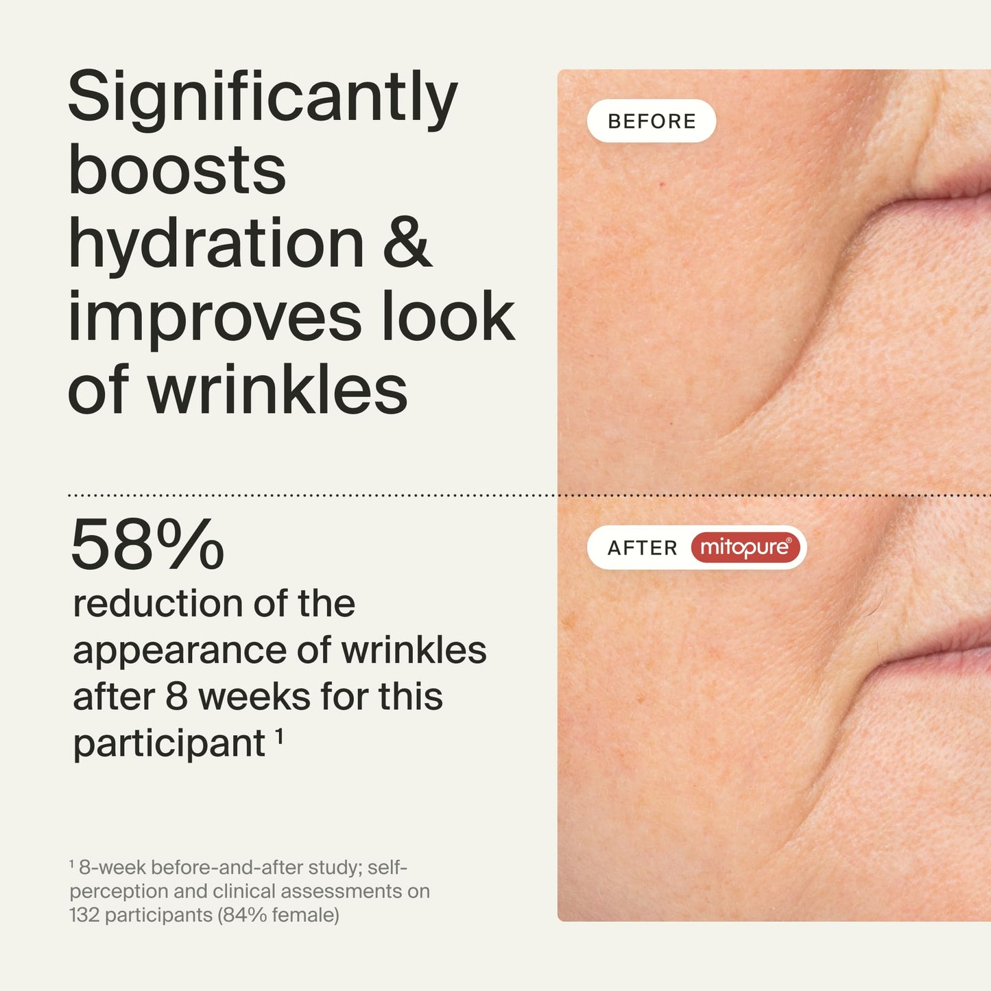 Timeline Mitopure™ Barrier Cream Nourishing Moisturizer With Peptides to Restore Dry Skin & Strengthen Barrier - 1.7 Fl Oz