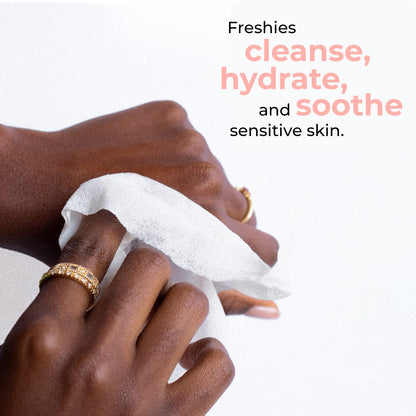 Woo More Play Freshies: All-Natural Feminine Intimacy Towelette Wipes with Coconut Oil
