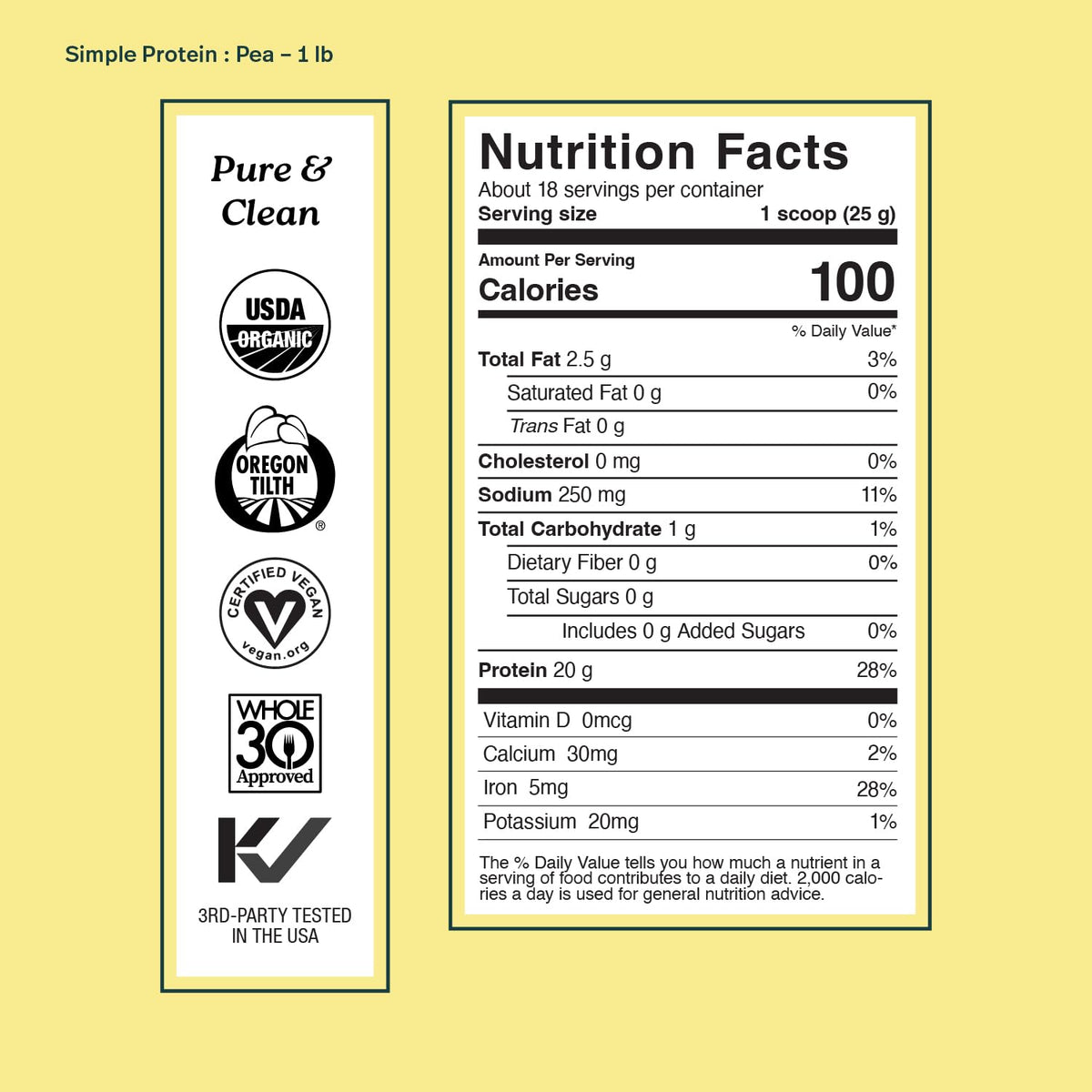 Sprout Living Organic Pumpkin Seed Protein Powder, Unflavored, 20 Grams of Plant Based Protein Powder Without Artificial Sweeteners, Non Dairy, Non-GMO, Vegan, Gluten Free (1 Pound, 14 Servings)