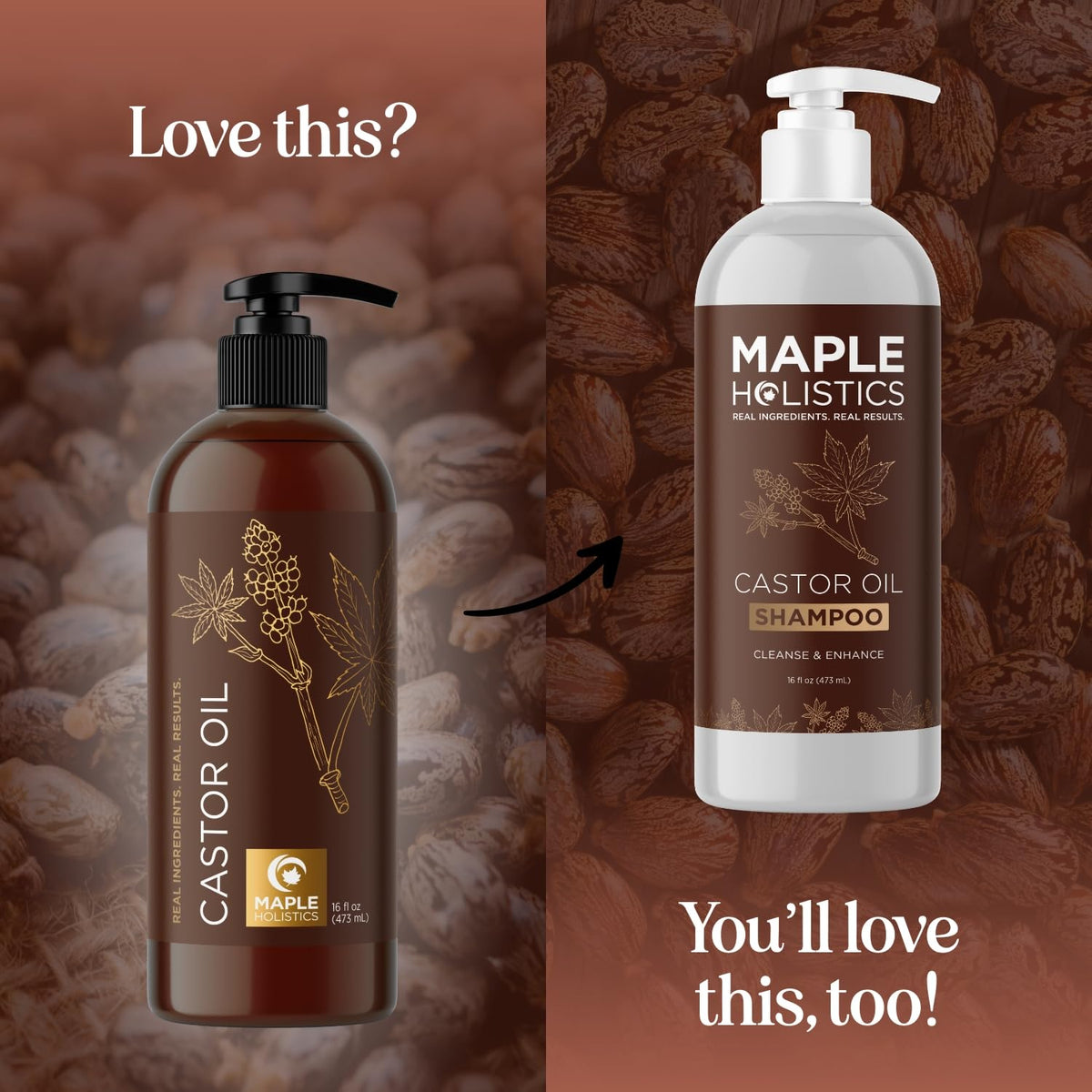 Pure Castor Oil for Body & Skin Care Great for Wraps & Compresses - Castor Oil for Hair Skin