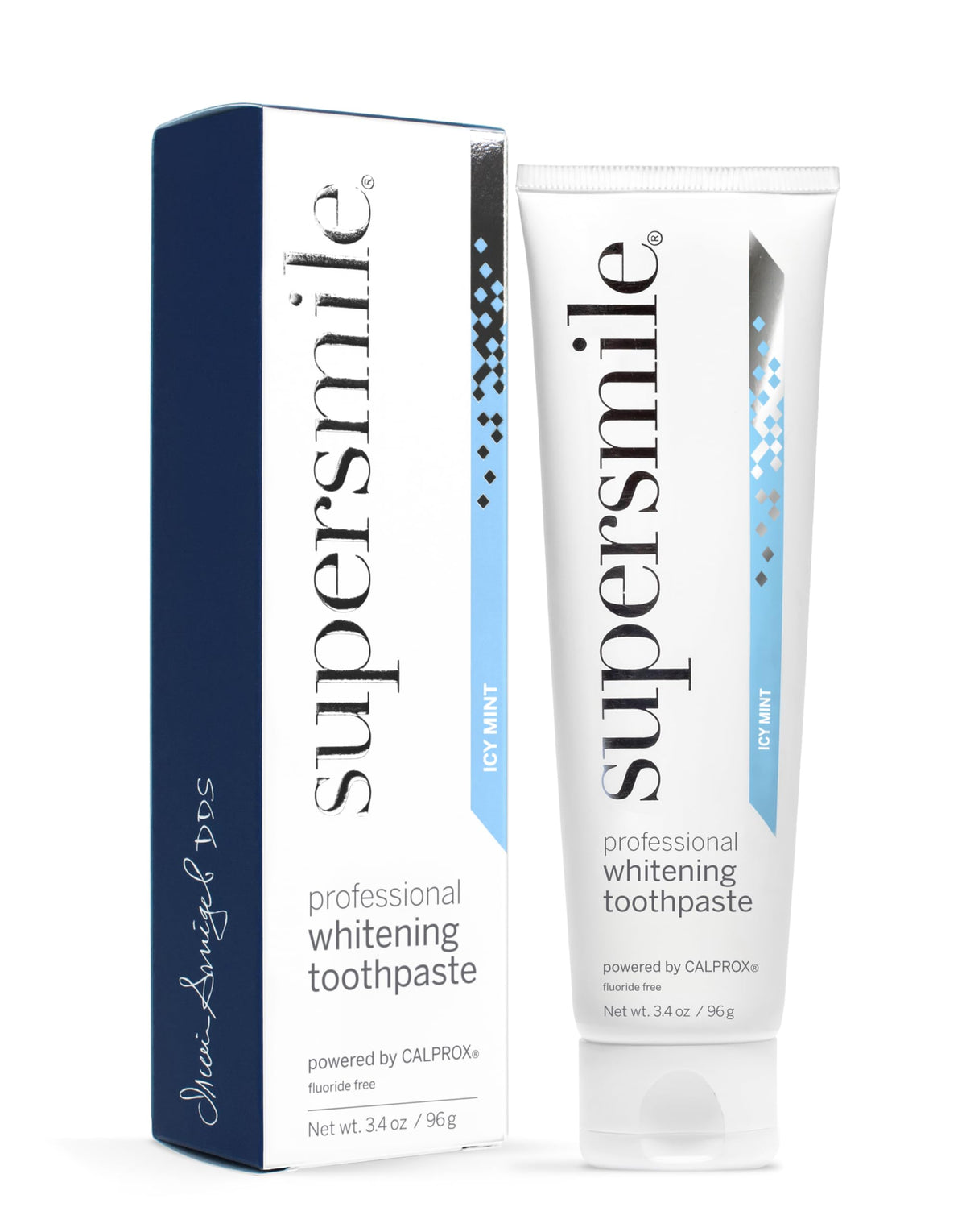 Supersmile Original Mint Whitening Toothpaste, 8 Oz, Whitens 6 Shades