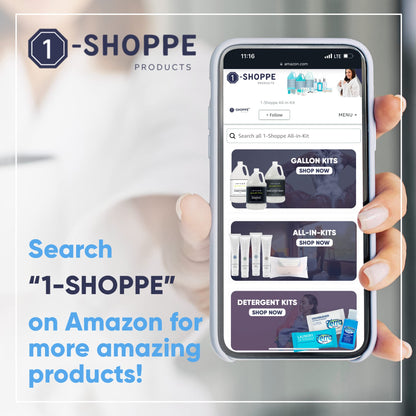 Infuse 1-Shoppe 40 Piece Ecobox All-In-Kit | White Tea and Coconut Soap | 12 Shampoo