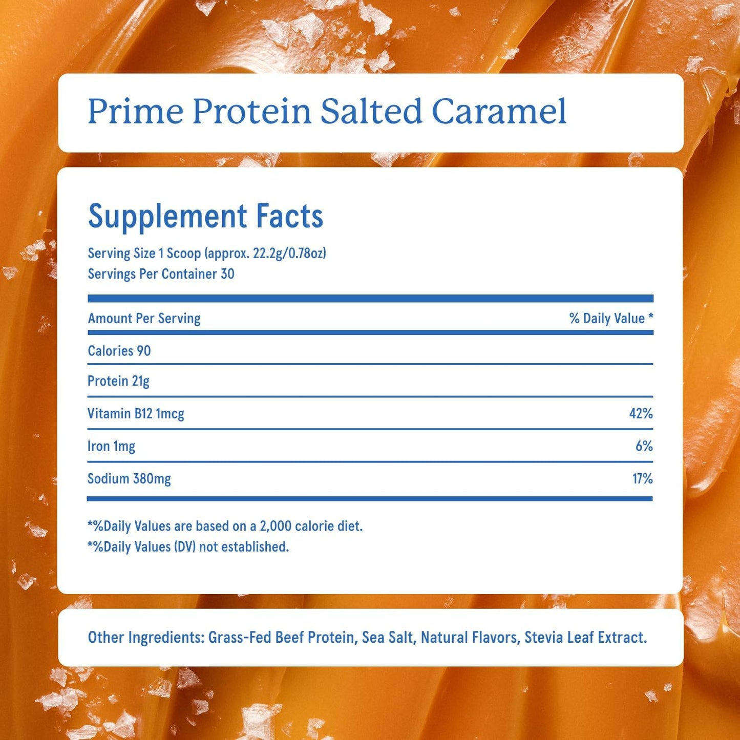 Equip Foods Prime Protein Powder Peanut Butter & Prime Protein Powder Salted Caramel