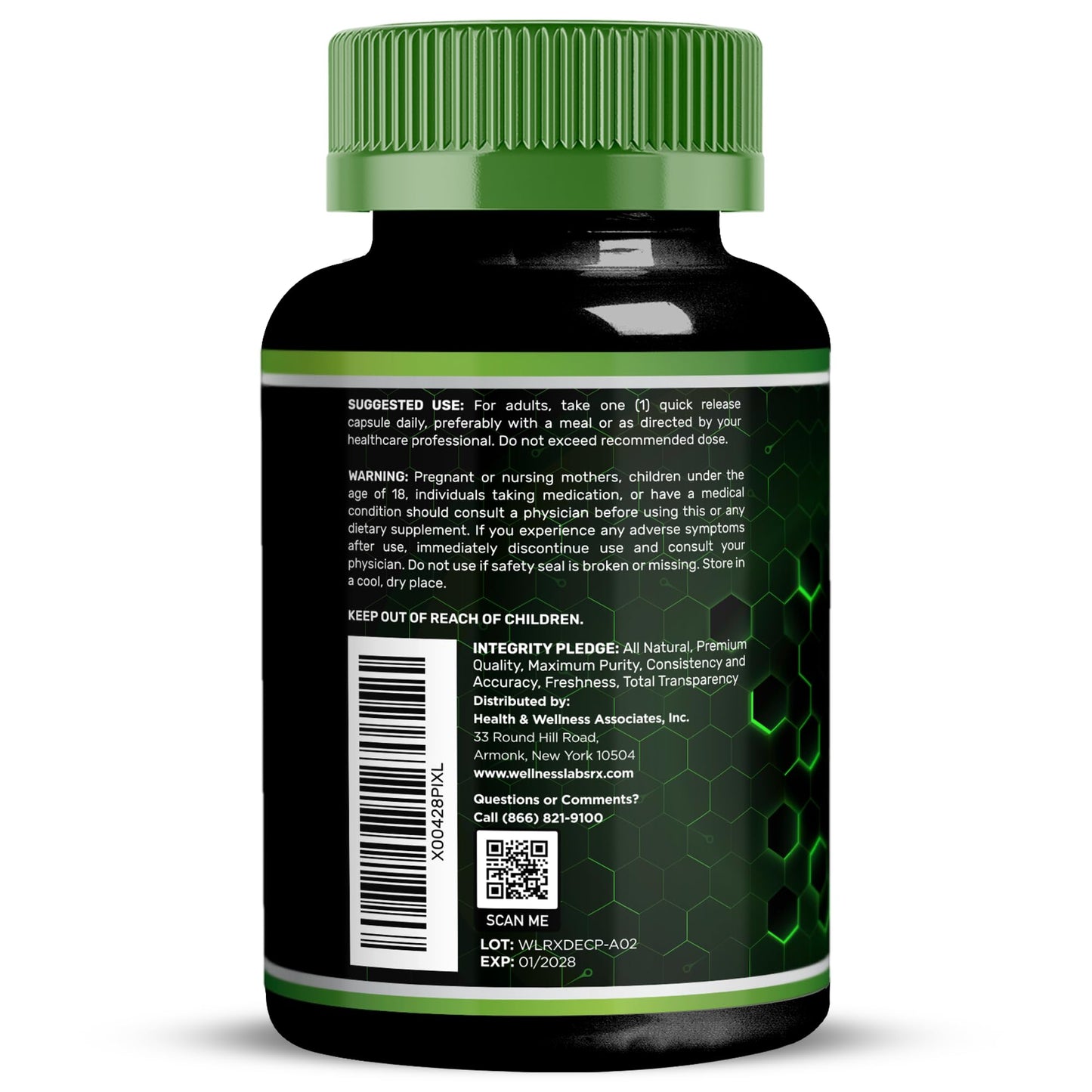 Digestive Enzymes with Probiotics and Prebiotics, 450mg, 5 Billion CFUs - Pure Super Digestion Capsules - Digestive Enzymes for Women & Men Support Digestion & Gut Health - 120 Count