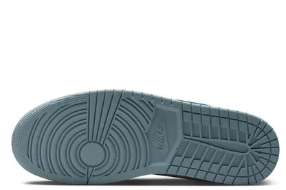 NIKE Air Jordan 1 Low SE Men's Shoes (FN5214-141, White/Blue Grey/Sail/Industrial Blue) Size 13