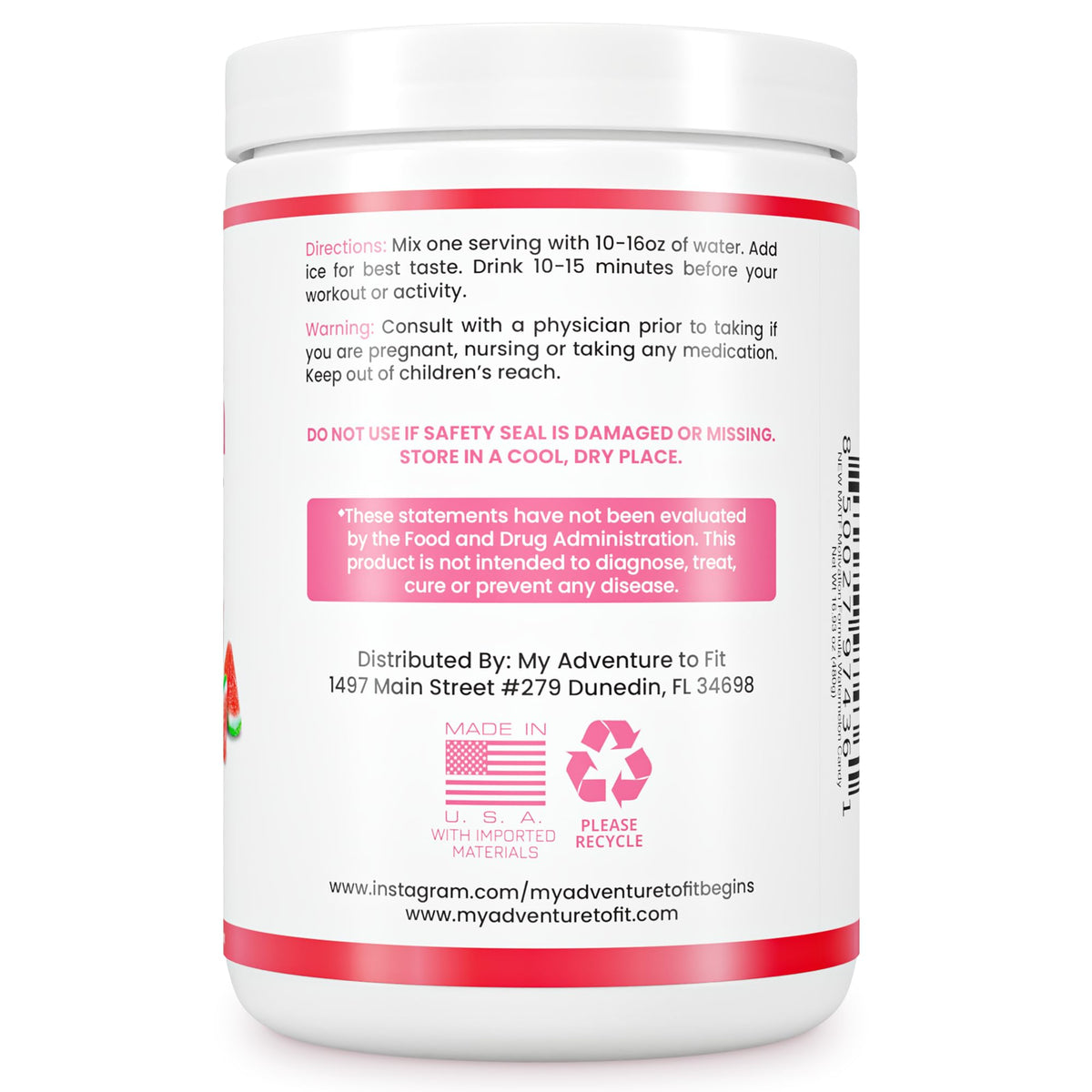 Pre Workout Powder for Men - Gluten Free Preworkout with Creatine for Muscle Endurance