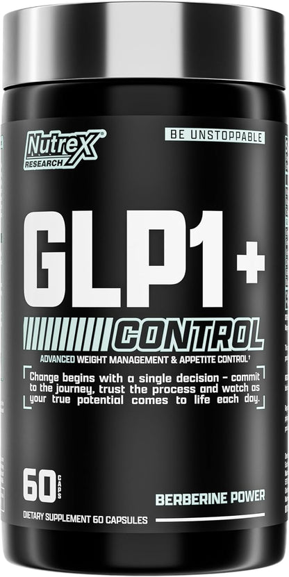 GLP-1 Supplement - Super Berberine Weight Management Support Healthy GLP-1 Naturally | Advanced Appetite Control & Metabolism Support with Clinically Studied Ingredients  | Stimulant Free