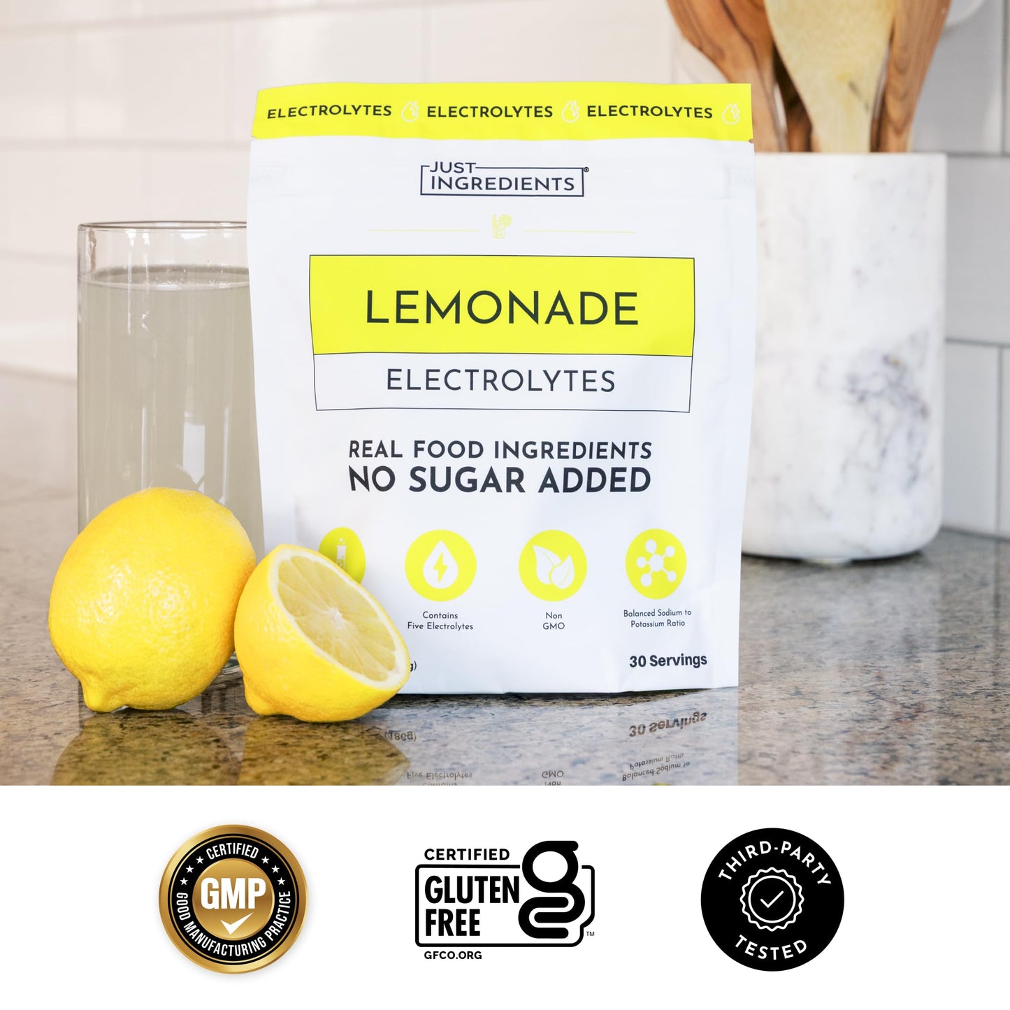 Blue Hawaiian Electrolytes Drink Mix | 30 Servings | Organic Coconut Water, Spirulina & 5 Key Electrolytes