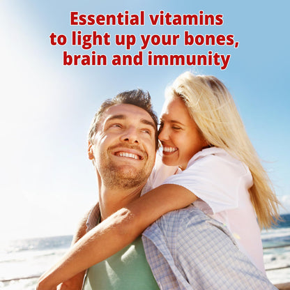 NEVISS 2Pack Vegan Vitamin D3 + Vitamin B12 Gummies, High Potency D3 5000IU & 1000 mcg Methylated B12, Vitamin D3 and B12 for Adults, Support Bone Health, Immune & Energy Supplement, 120 Count