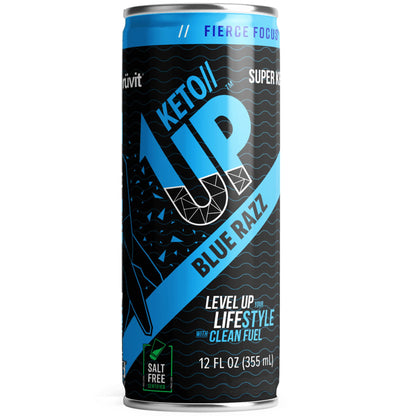 The Blue Razz Keto//Up® Drink – Ready-to-Drink Ketones for Focus for Men and Women 