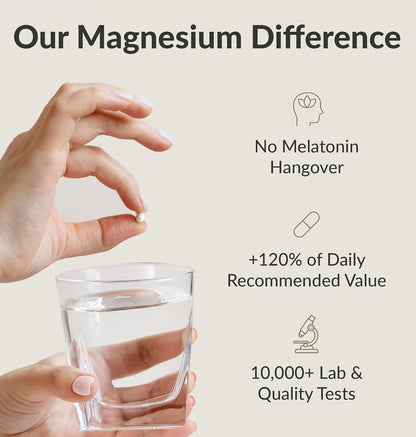 BiOptimizers Magnesium Breakthrough 4.0, (60 Capsules) & Mushroom Breakthrough Powder (Salted Caramel, 15 Servings) - Natural Sleep and Brain Superfood & Supplement Bundle