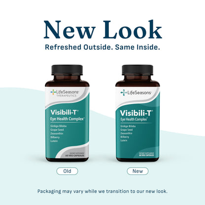 Visibili-T - Vitamin Supplement for Eye Health & Vision Support - Carrot Root, Chromium, Bilberry, Ginkgo Biloba, Grape Seed Extract, Lycopene, Vitamin A, Lutein & Zeaxanthin - 60 Capsules