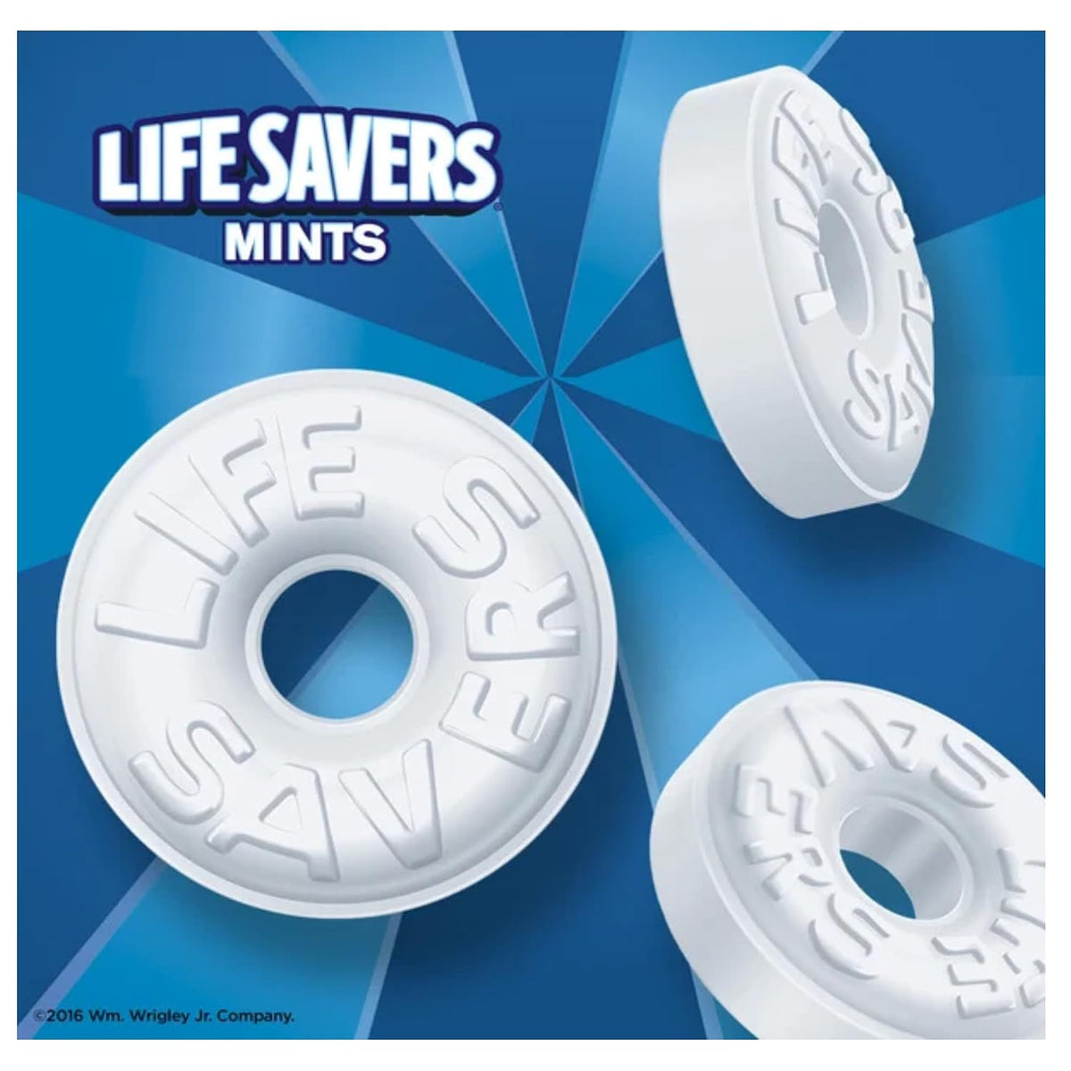 Life Savers Sugar Free Variety Pack - Pack of 2 - One of Each Flavor - Wint O Green and Pep O Mint - Delicious Variety - Perfect for Sharing