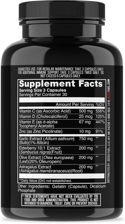 Jocko Fuel Cold War and Omega 3 Krill Oil Supplement Bundle