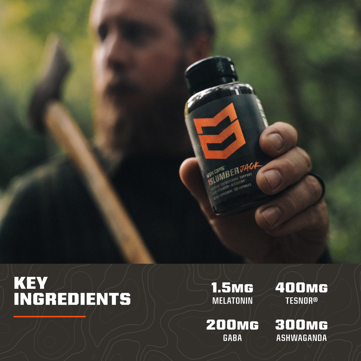 MTN OPS Ox Testosterone Booster for Men with Maca Root & Tribulus