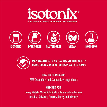 Isotonix Magnesium Powder - Magnesium for Sleep, Muscle & Heart Support, Vegan Isotonic Drink Mix, 90 Servings