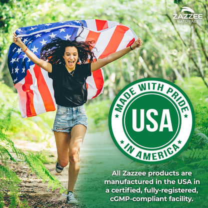 Zazzee USDA Organic Black Cohosh 10:1 Extract, 120 Vegan Capsules, 4 Month Supply, Actaea Racemosa, Women’s Health & Hormonal Balance Support, All-Natural, Non-GMO, Made in the USA