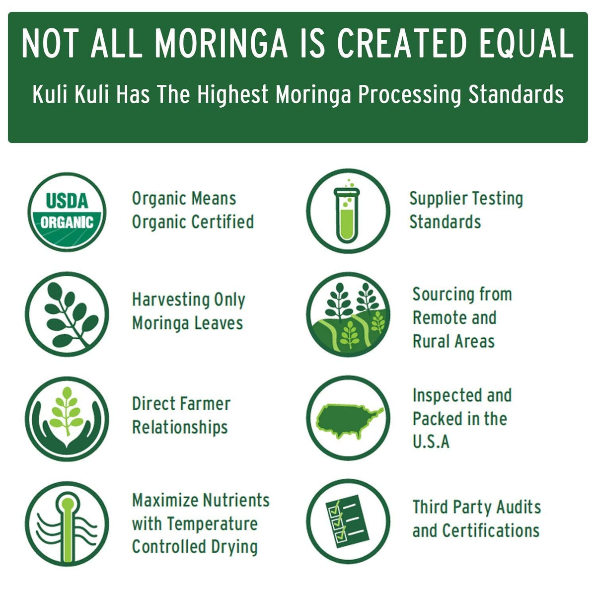 Kuli Kuli Moringa Vegetable Powder, 7.4 oz