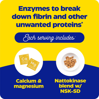 Enzymedica Natto-K Capsules, Vegan, Gluten Free, Kosher - 90 Capsules
