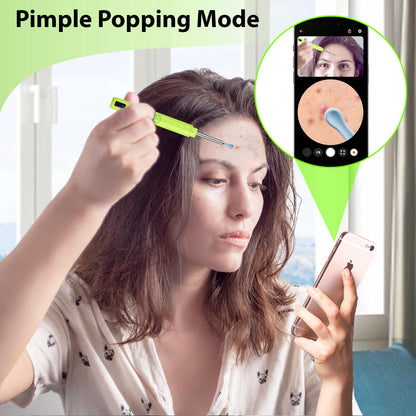 Ear Wax Removal Tool Camera, Ear Cleaner with Camera, Ear Cleaning Kit 1296P HD Ear