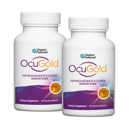 DOCTORS' PREFERRED Clinical-Grade OcuGold Eye Vitamins with Lutein