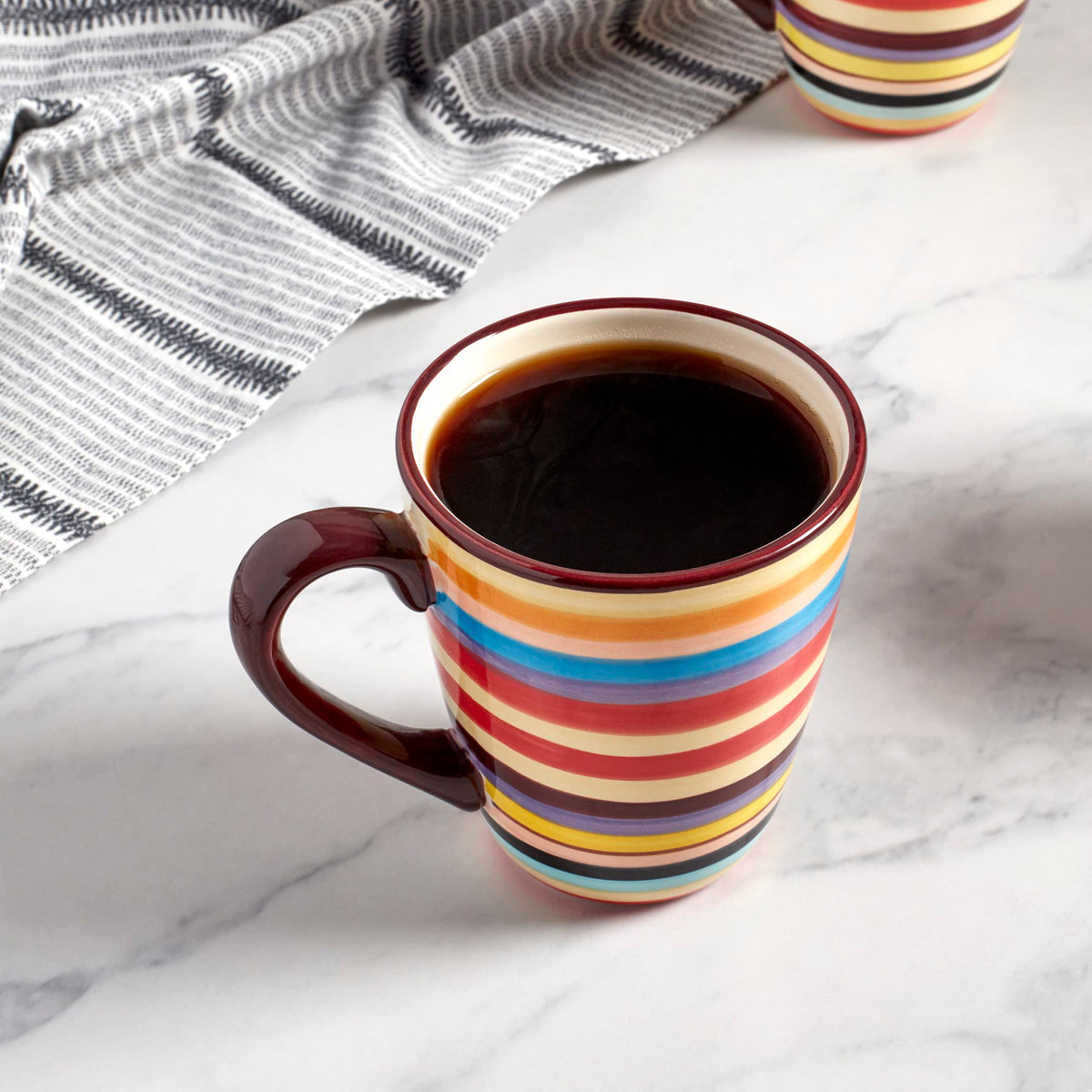 Tabletops Gallery 16-ounce Sedona Mugs, Set of 4