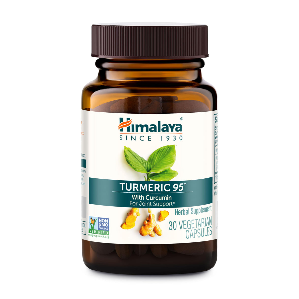 Himalaya Turmeric 95 Curcumin Supplement,Joint Support, 600 mg, 60 Capsules
