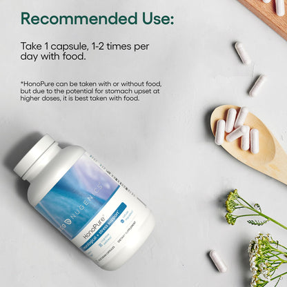 EcoNugenics – HonoPure – 120 Capsules | Professionally Formulated with 98% Pure Honokiol | Supports Cellular, Neurological & Cognitive Health | Safe, Effective & Highly Regarded Antioxidant