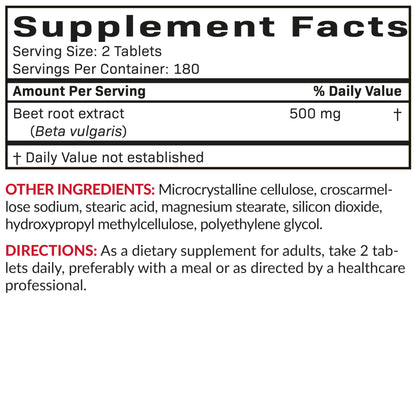 Futurebiotics Beet Root Extra Strength, Non-GMO, 120 Vegetarian Tablets