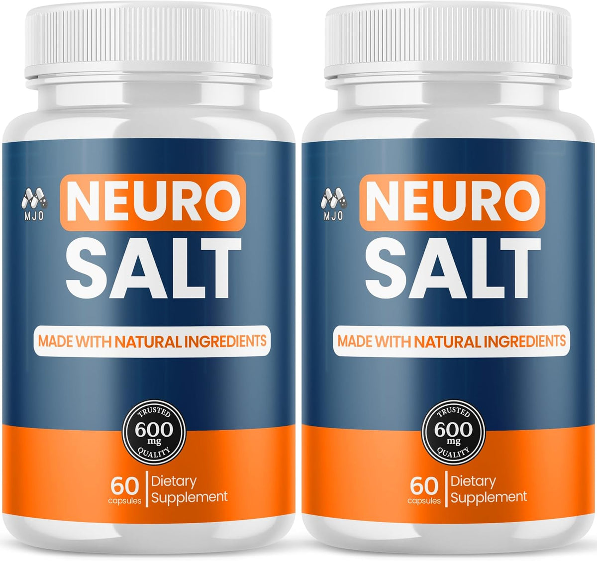 (2 Pack) Neuro Salt Capsules, Official Neuro Salt Supplement (120 Capsules)
